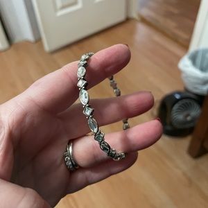 Brighton Silver Crystal Bracelet